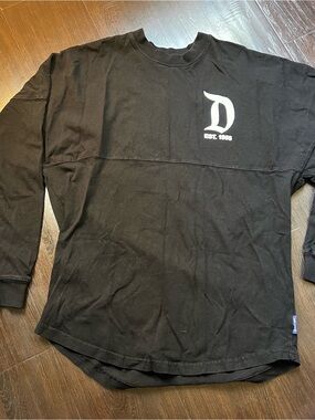 Disneyland Spirit Jersey Black Long Sleeve Tee XS